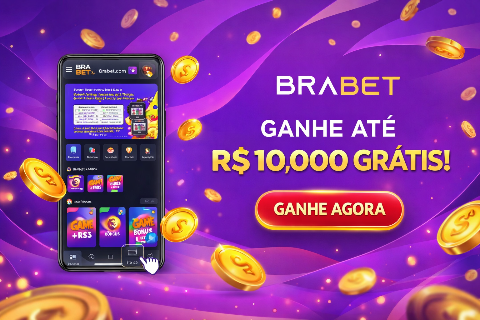 Brabet com bônus de boas-vindas e slots online